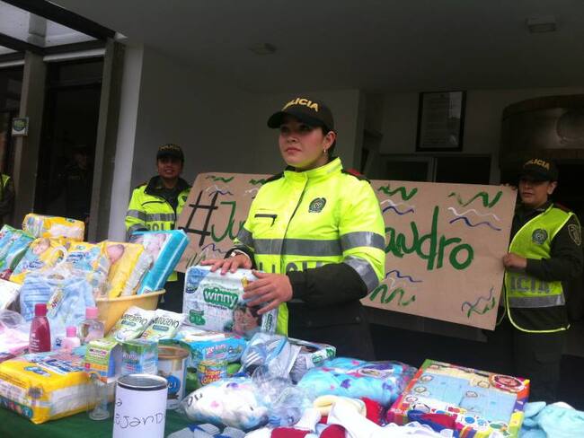 Patrullera que le dio pecho a bebé que dejaron abandonado