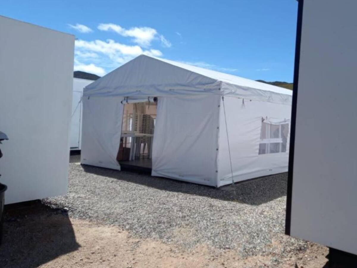 Nuevo centro de atención a migrantes en el páramo de Berlín
