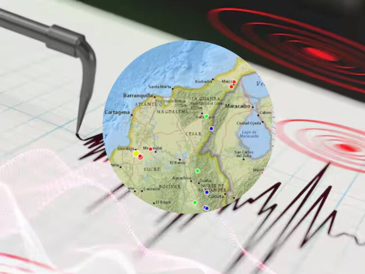 Temblor HOY en Colombia de 4.0: epicentro y zonas afectadas