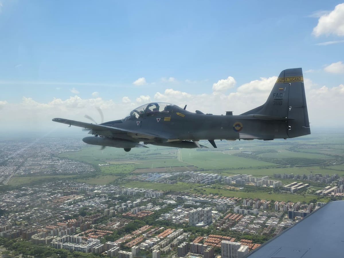 Vigilancia aérea sobre la vía Panamericana y zonas del Valle y Cauca, para evitar atentados