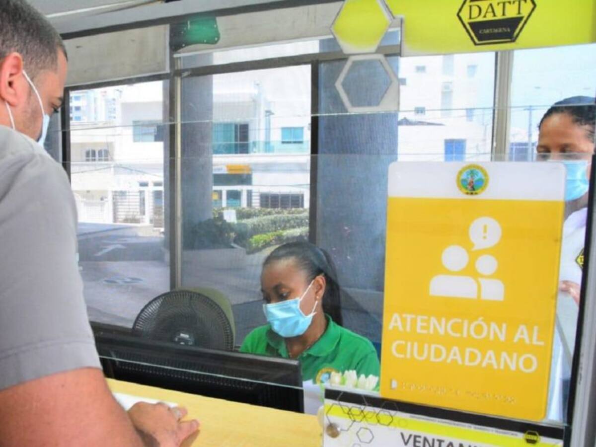 DATT extenderá horario de atención a usuarios en Cartagena