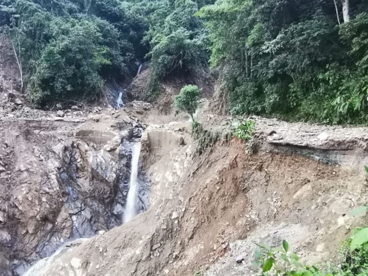 20 días tardaría la reapertura de la vía en Ituango