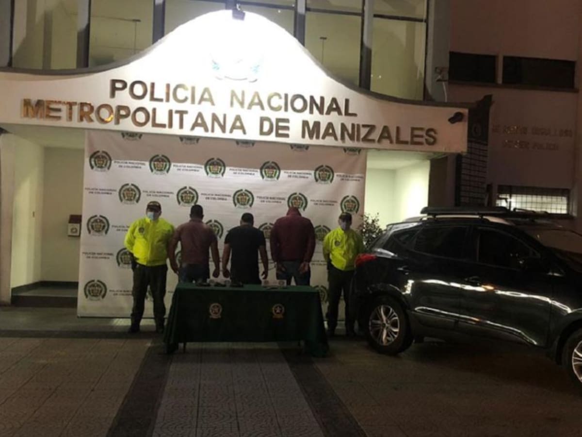 Desarticulada banda que al parecer distribuía drogas en Manizales