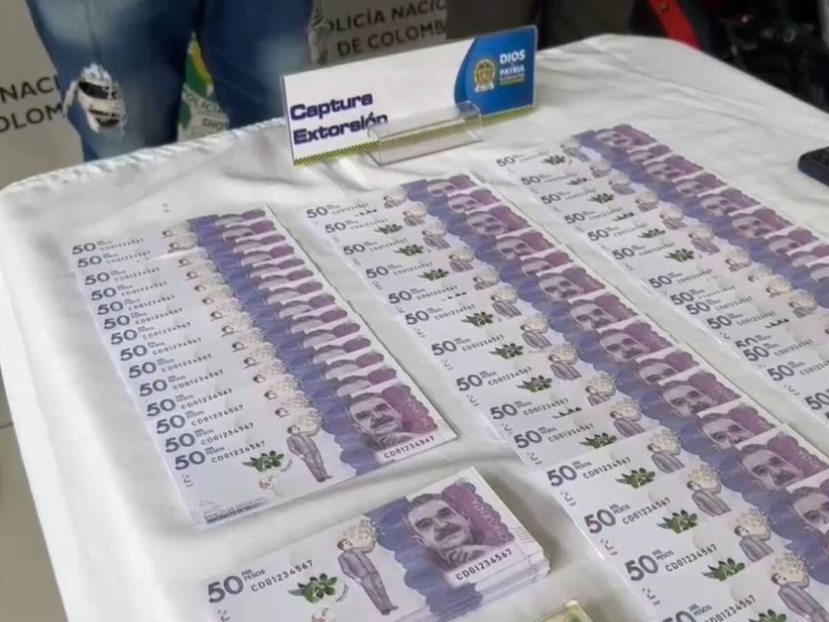 Cayó alias ‘Keyner’: cobraba por extorsiones en Bucaramanga