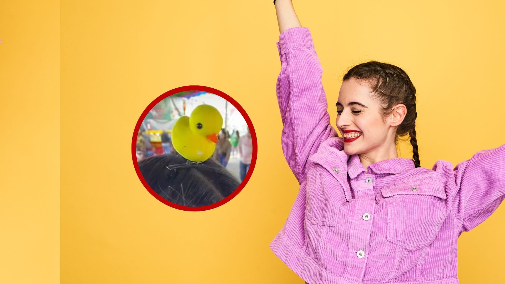 ¿Ha visto a alguien con un pato amarillo en la cabeza? Este es su curioso significado/ Cortesía
