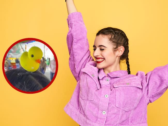 ¿Ha visto a alguien con un pato amarillo en la cabeza? Este es su curioso significado/ Cortesía