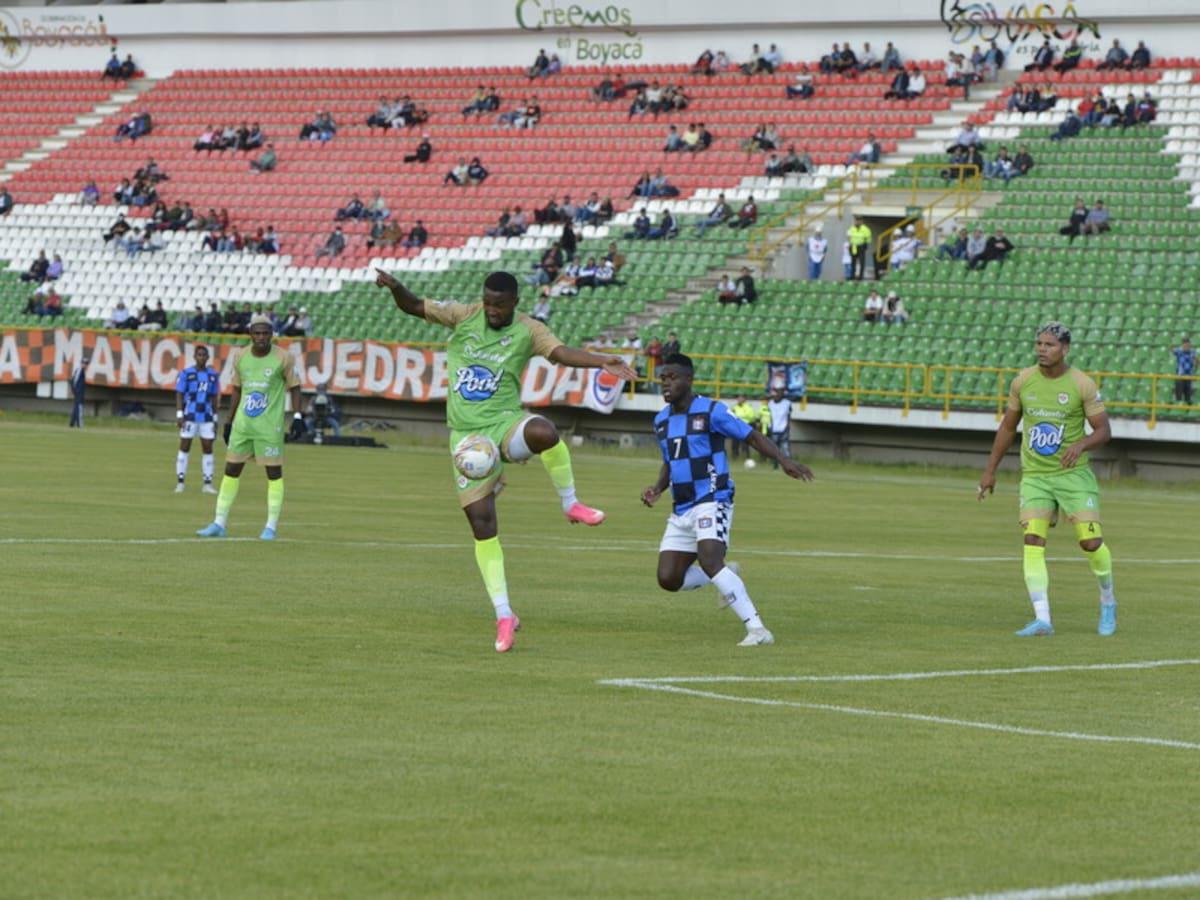 Boyacá Chicó buscará seguir con vida en la Liga frente a Jaguares