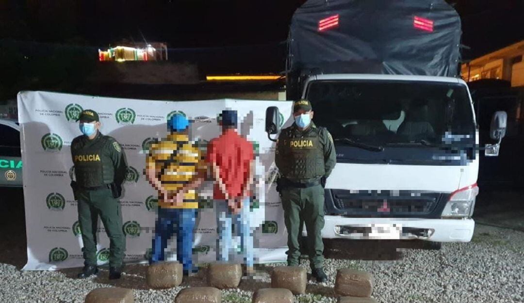 Cargamento de droga incautado en Chaparral - Tolima