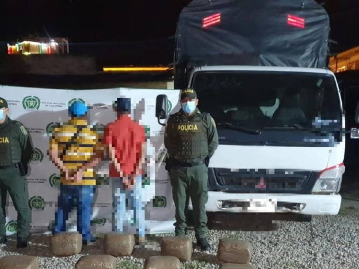 En bultos de café fue incautado cargamento de droga en Chaparral, Tolima