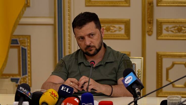 “La iniciativa está en manos de Ucrania”: Volodímir Zelenski en La W