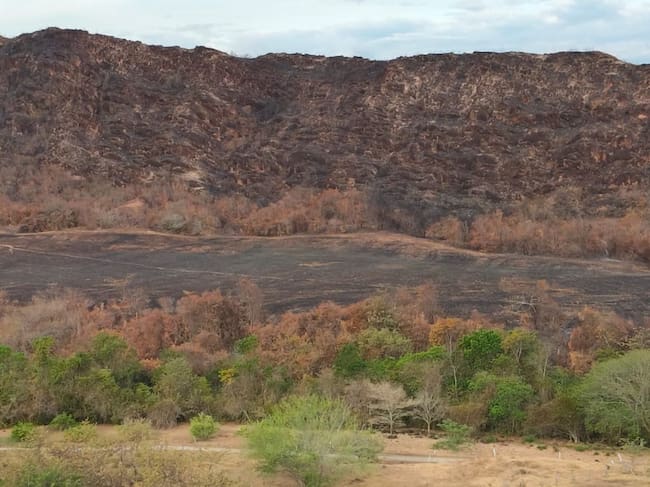 Incendios en San Luis, Tolima - Foto: suministrada