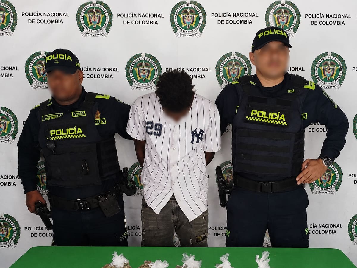Cinco capturados por presunta comercialización de drogas en Cartagena