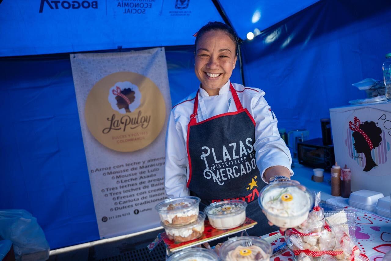 Vivandera de la Plaza de Mercado de Bogotá