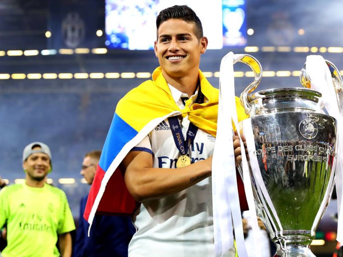 La Champions no fue ajena al fichaje de James: "Te echaremos de menos"