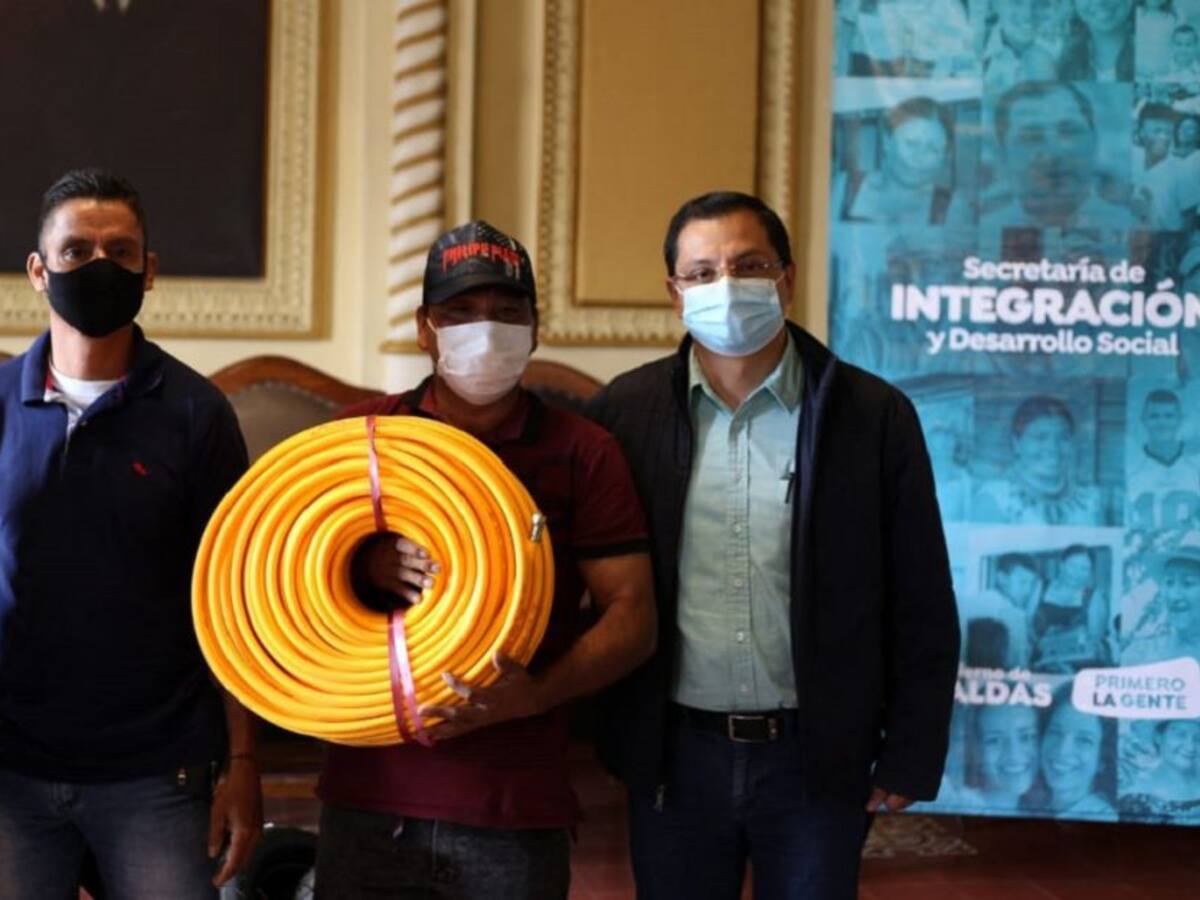 Entregaron elementos productivos para población excombatiente de Caldas