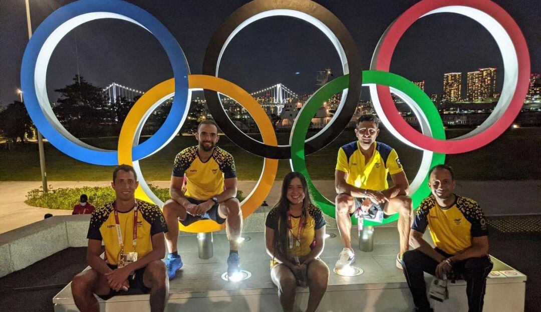 Daniel Galán, Juan Sebastián Cabal, María Camila Osorio, Robert Farah y Pablo González