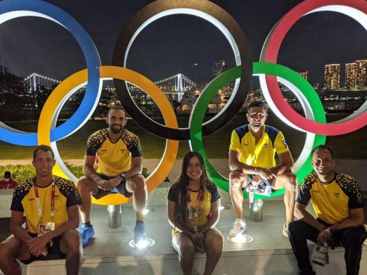 ¡Vamos Colombia! El tenis tricolor ya está en Tokio para los JJOO