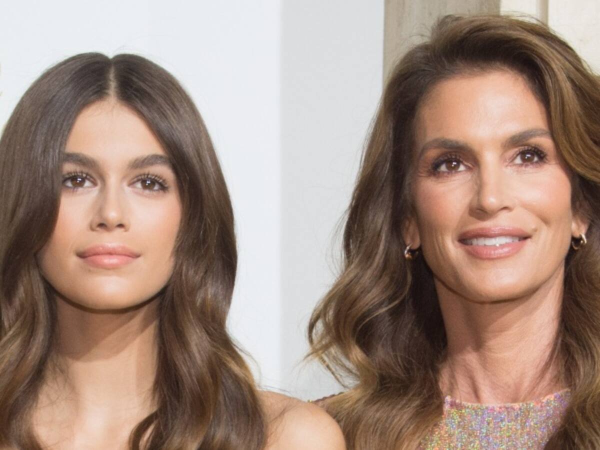 10 imágenes “al natural” de Kaia Gerber, la hija de Cindy Crawford