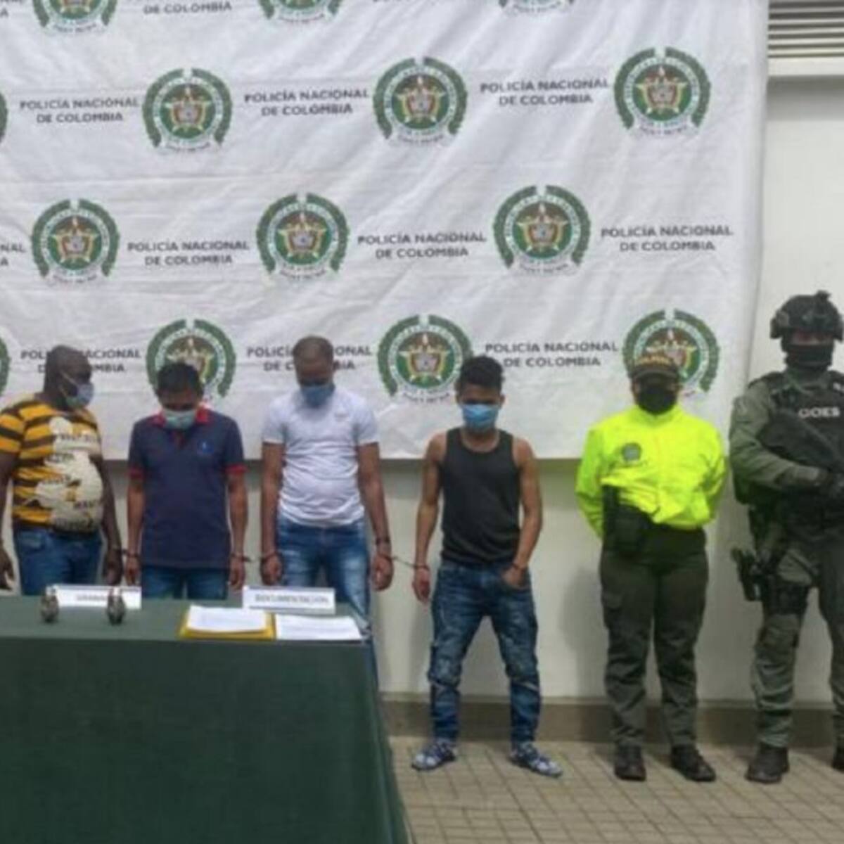 Capturados los autores de atentado que dejó heridos a 13 policías del ESMAD