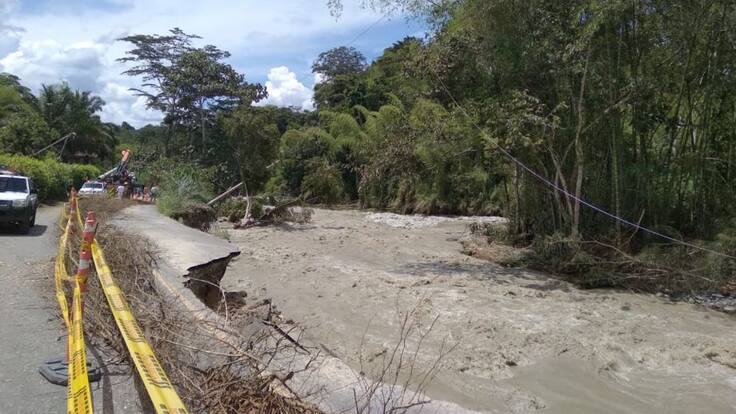 El secretario del interior del departamento, Jaime Andrés Pérez