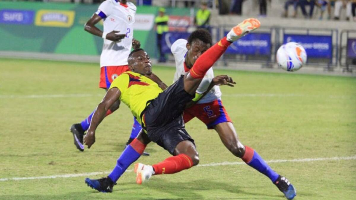 Selección Colombia venció a Haití y jugará por el oro ante Venezuela