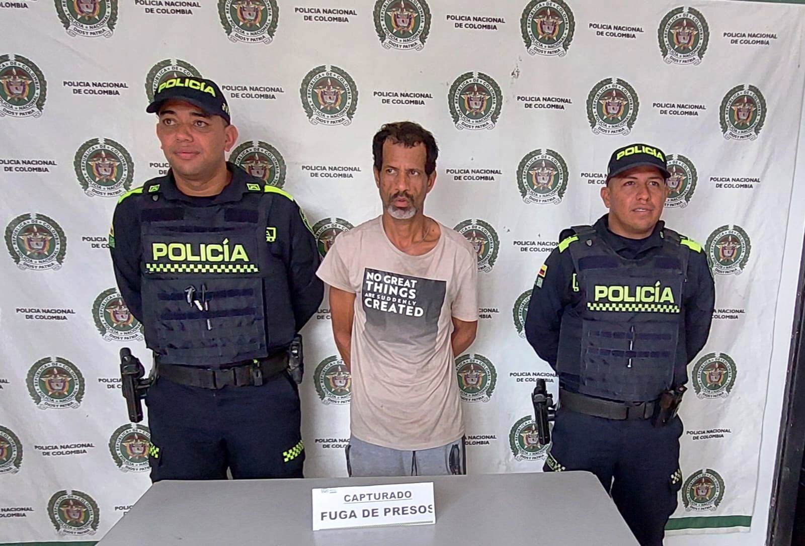 Caen dos presuntos delincuentes por fuga de presos en Arjona, Bolívar