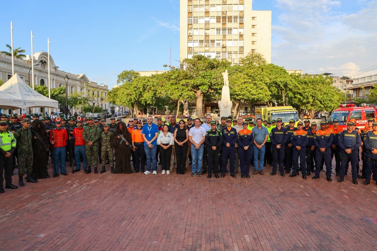 Este es el plan de seguridad de las Fiestas del Mar 2026/ Alcaldía de Santa Marta.