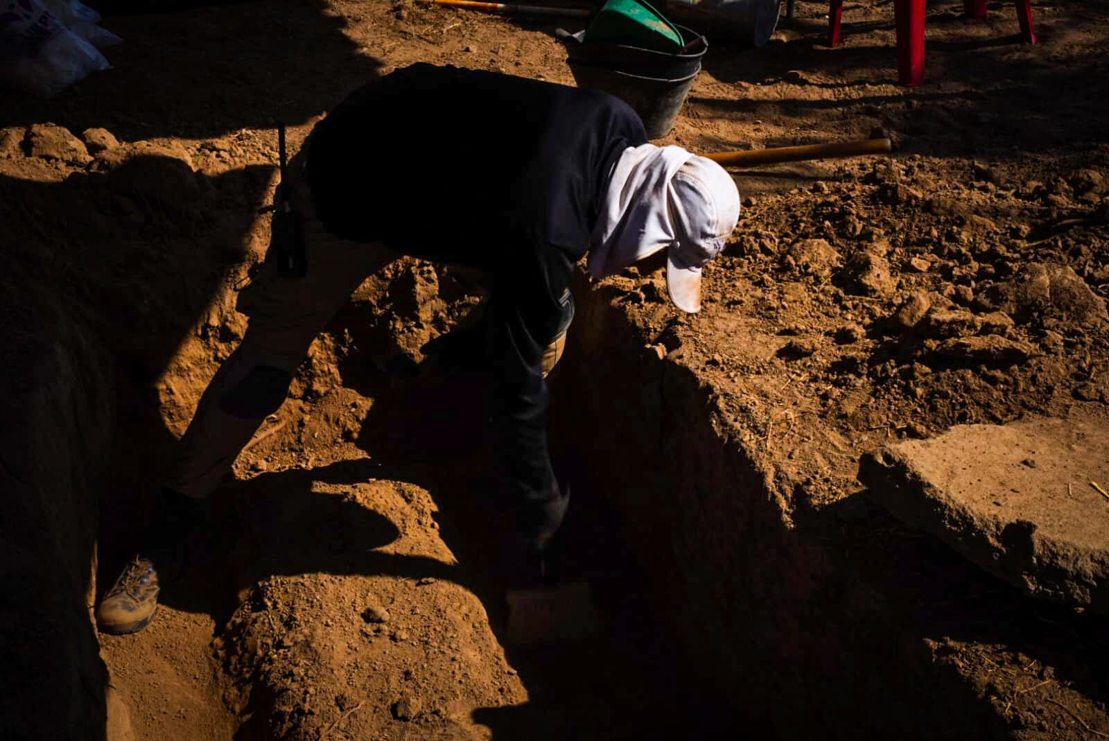 Intervención forense en cementerio El Copey, Cesar. Cortesía Unidad de Búsqueda