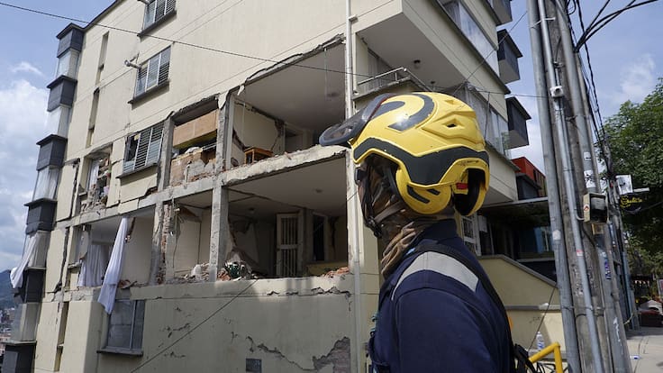 “Salí sin pantalón y sin zapatos”: así vivió Felipe Toro el terremoto en Manizales