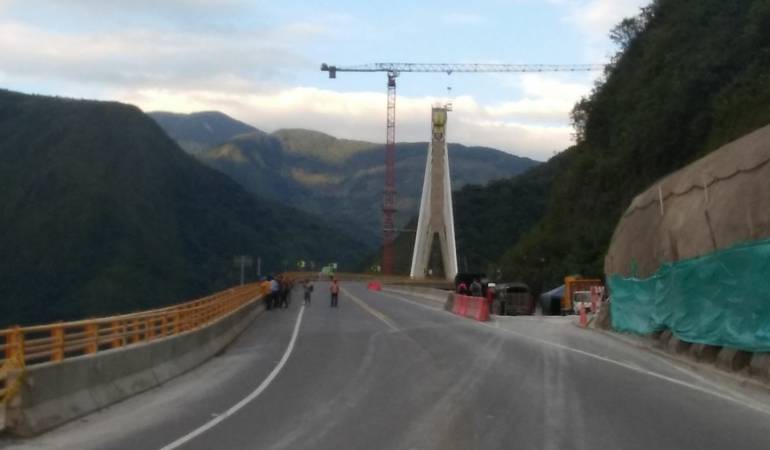 Vía Bogotá- Viilavicencio 