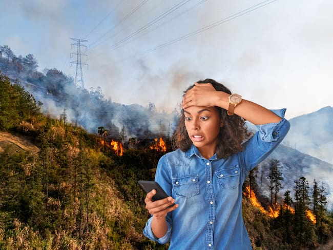 ¿Qué debe hacer con el ambiente en el momento o luego de un incendio?. Foto Getty Images