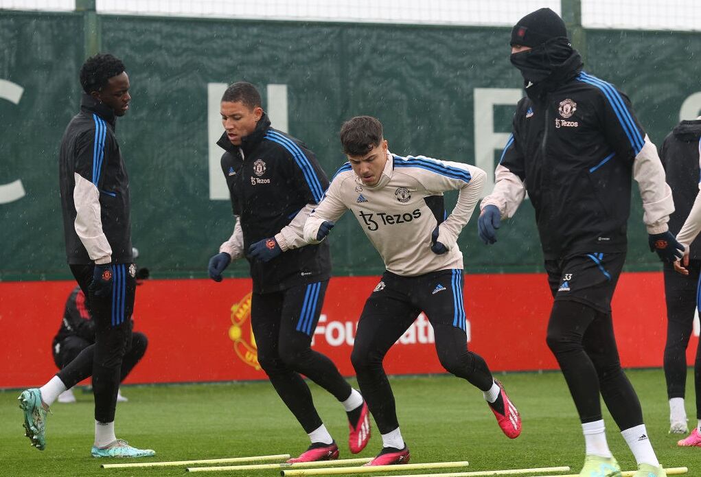 Manchester United en entrenamiento (Photo by Matthew Peters/Manchester United via Getty Images)