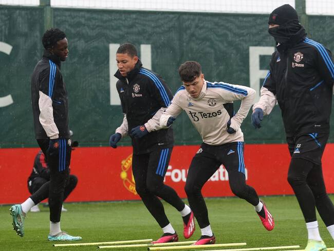 Manchester United en entrenamiento (Photo by Matthew Peters/Manchester United via Getty Images)