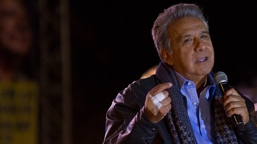 Lenín Moreno, presidente de Ecuador. Foto: Getty Images