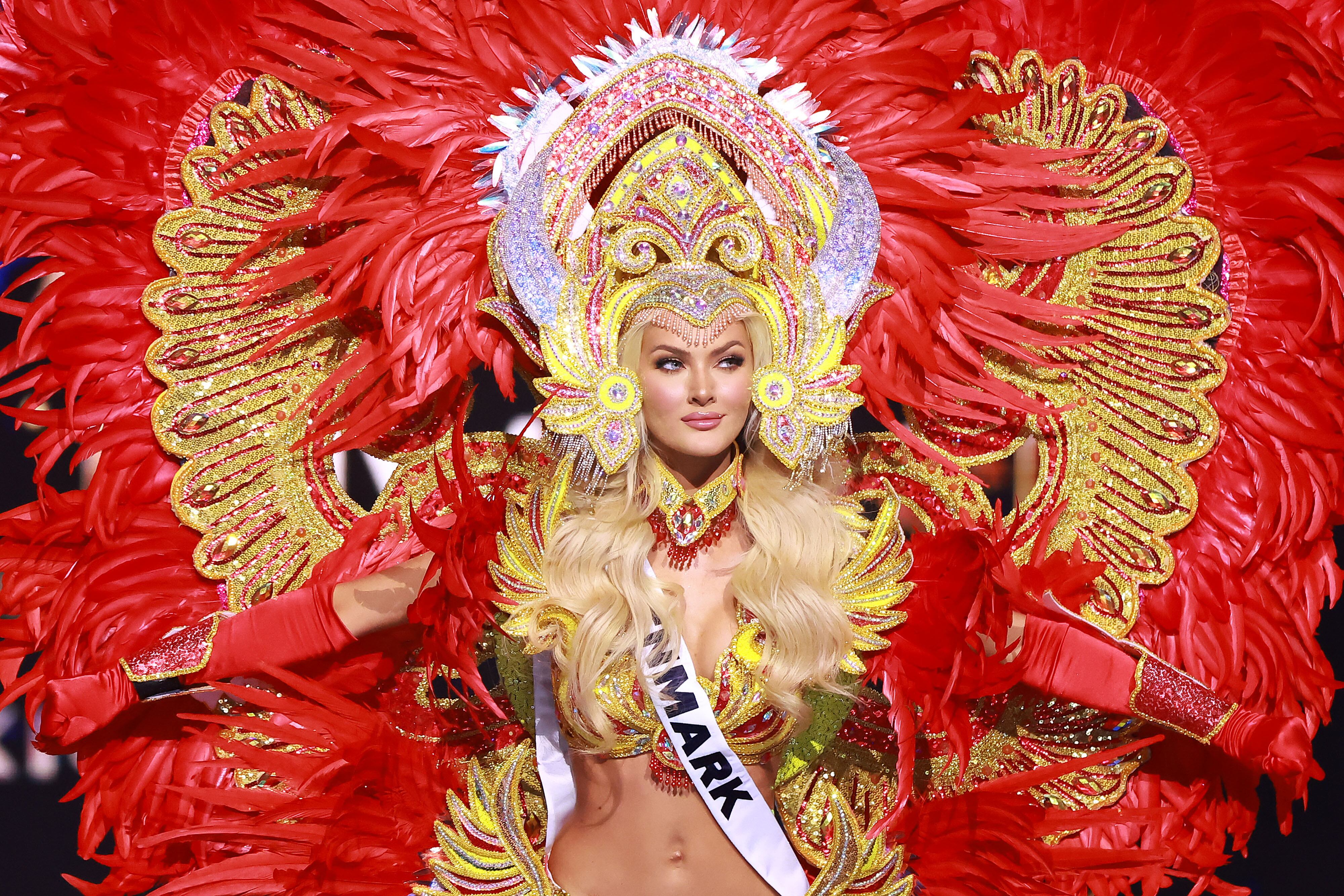 La representante de Dinamarca, Victoria Kjaer, es la Miss Universe 2024 (Photo by Hector Vivas/Getty Images).