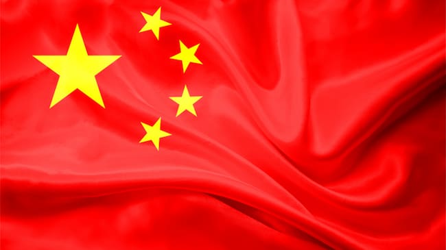 Bandera china. Foto: Getty Images