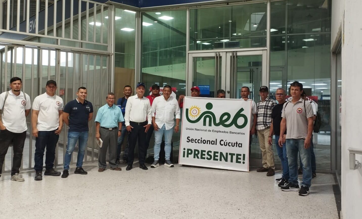 Trabajadores entidades bancarias Cúcuta / Foto: Cortesía