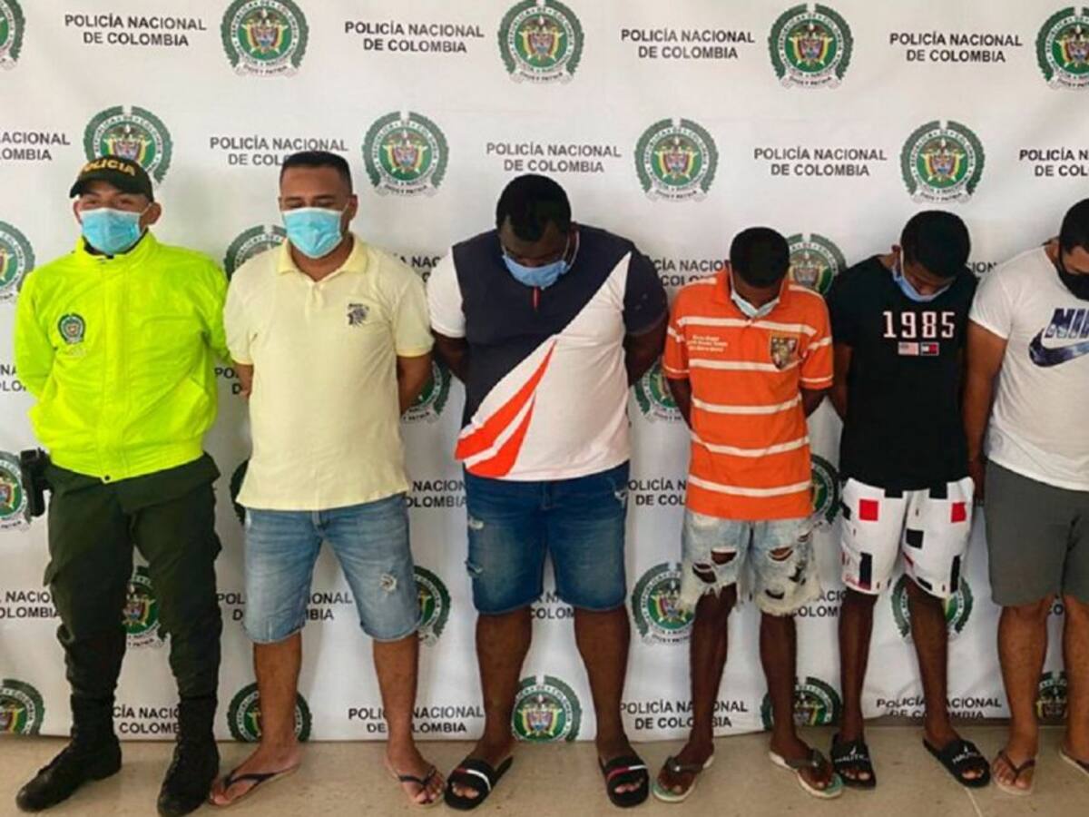 Judicializaron a seis presuntos miembros de la banda ‘La Popa’ en Cartagena