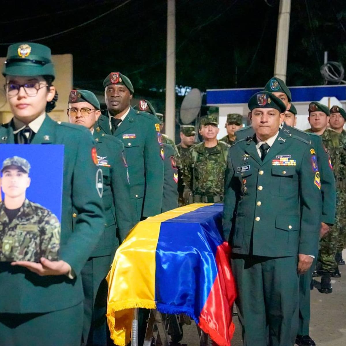 Militar asesinado por el ELN en el Catatumbo fue recibido con honores en Cúcuta