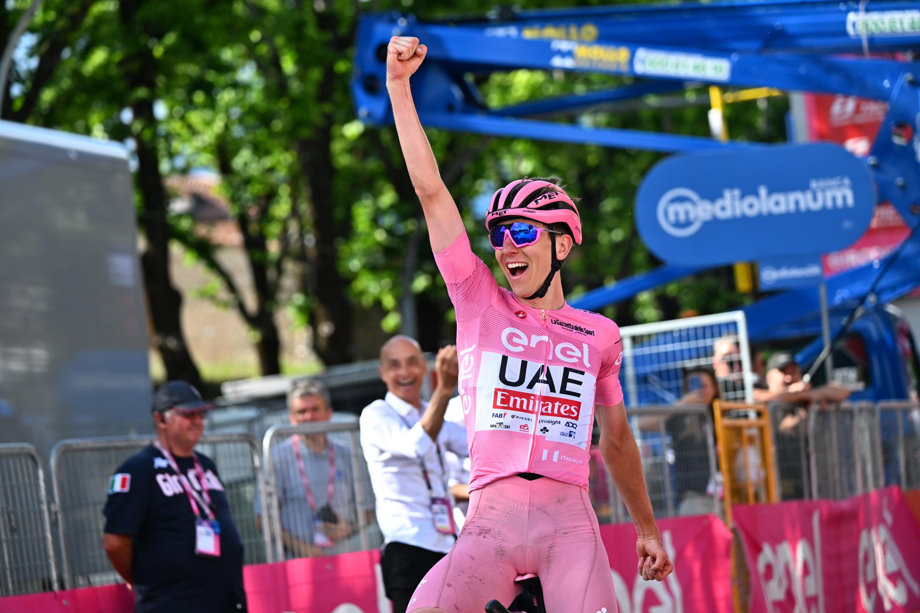 Tadej Pogacar, pedalista esloveno. (Ciclismo, Italia, Eslovenia) EFE/EPA/LUCA ZENNARO