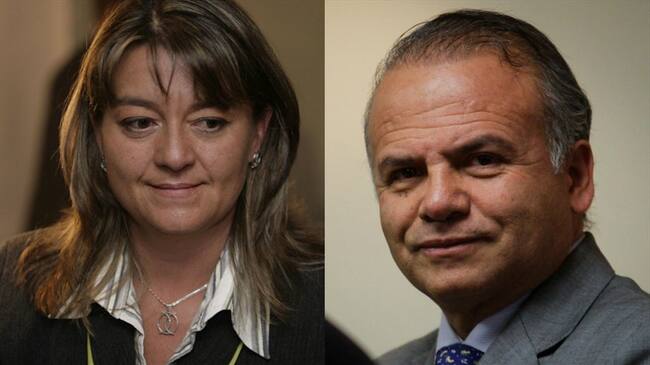Liliana Pardo y Miguel Ángel Moralesrussi se encuentran procesados por el escándalo del "carrusel" de los contratos en Bogotá. Foto: Colprensa