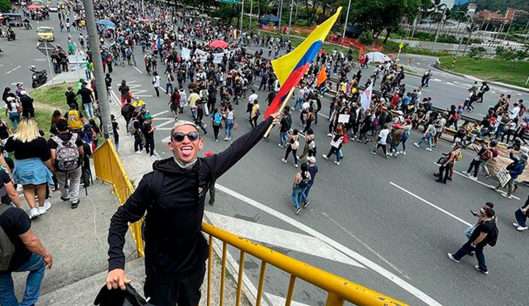 La Liendra, influencer colombiano