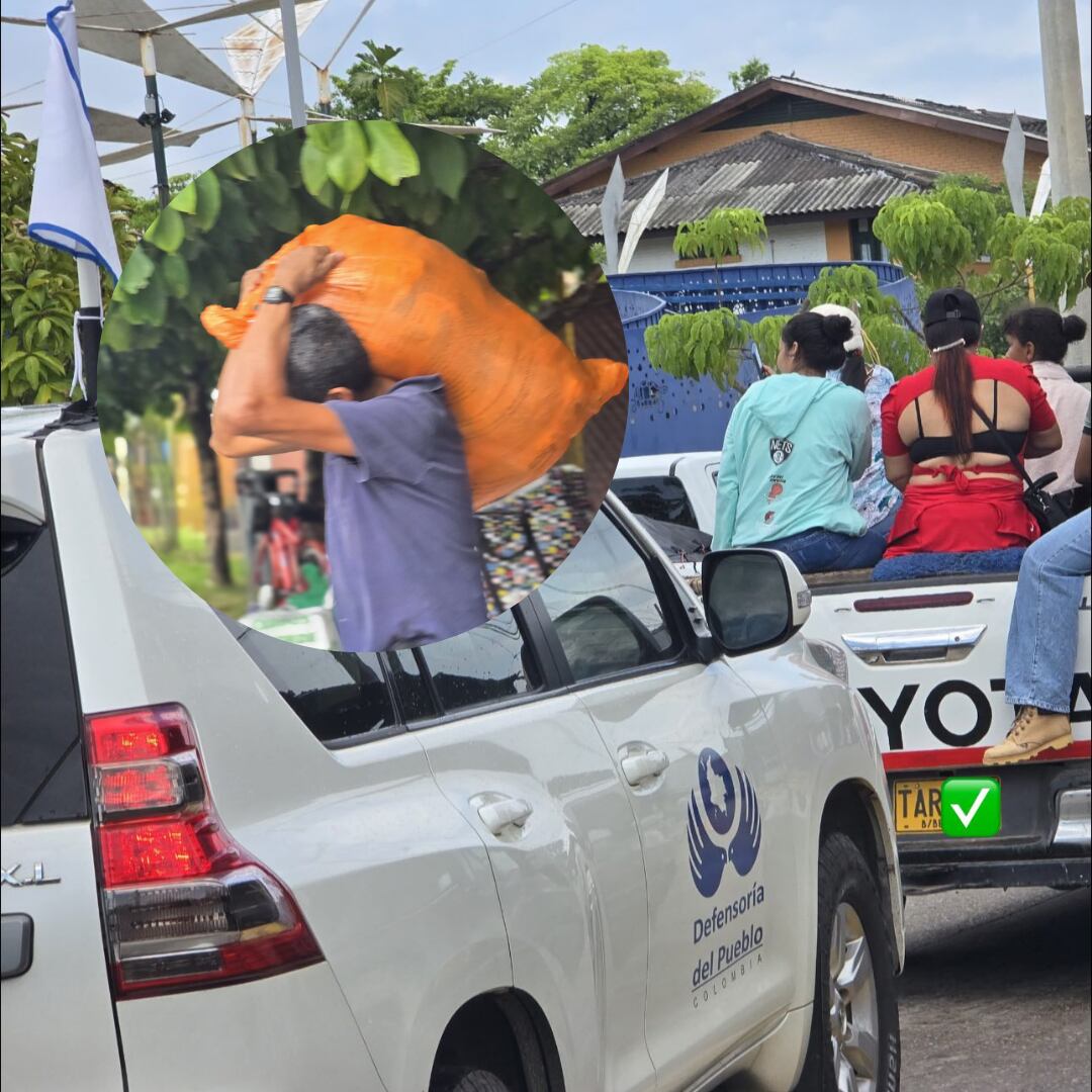 Retorno de desplazados a vereda Puerto Matilde- foto alcaldía