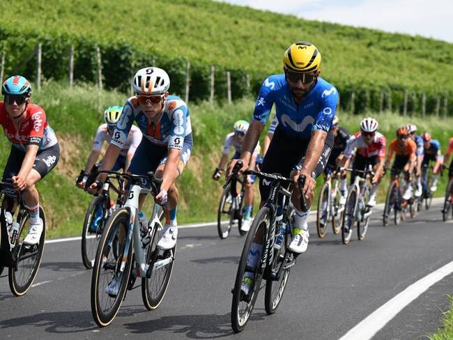 Fernando Gaviria, corredor del Movistar Team / Getty Images.