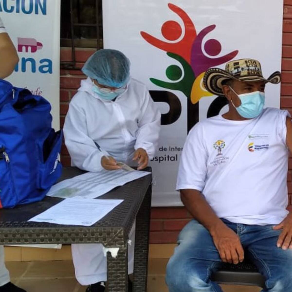 Jornada masiva de vacunación contra COVID-19 y sarampión en el Magdalena