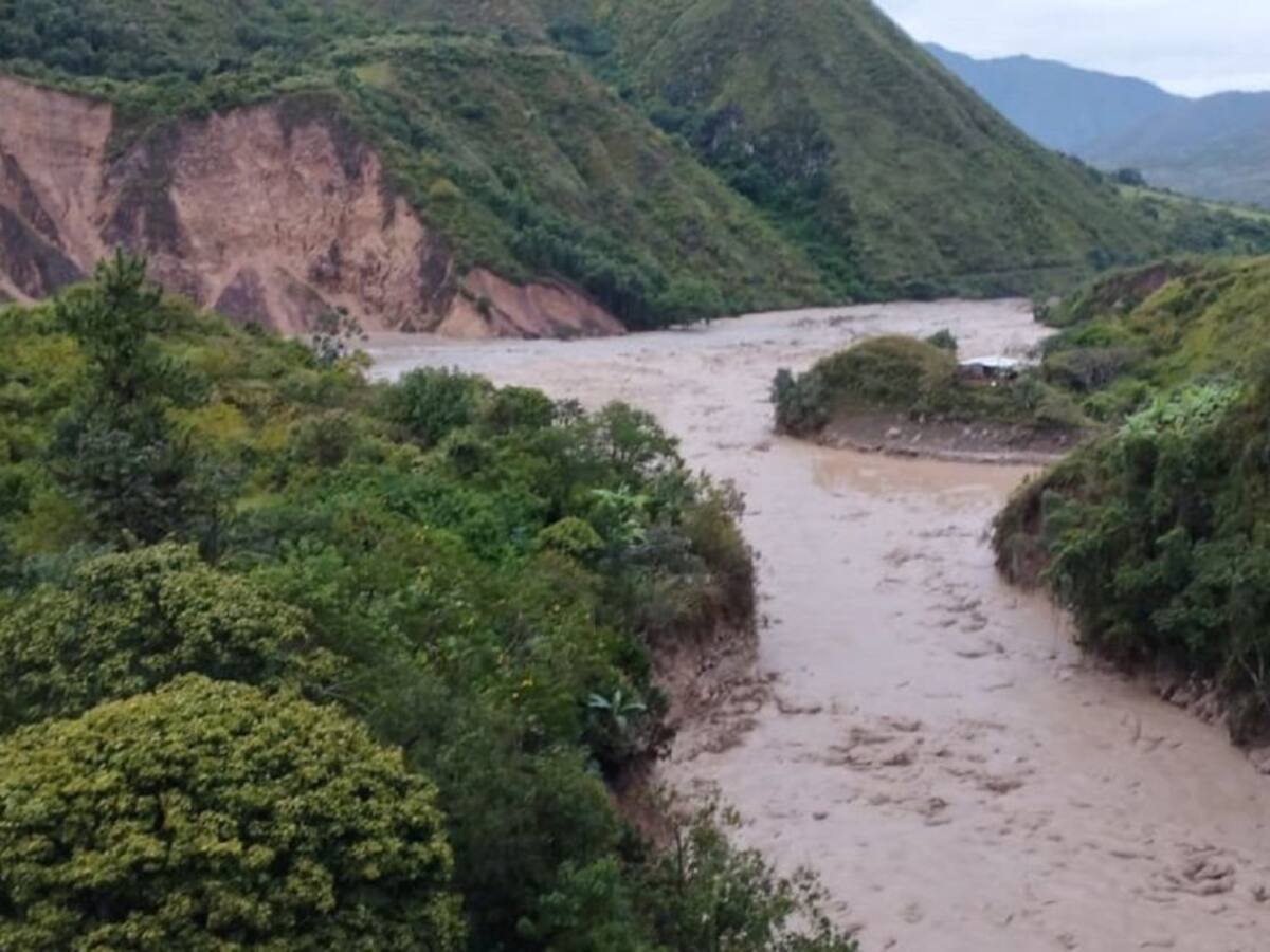 Fuertes lluvias produjeron una avalancha en zona rural de Inzá, Cauca
