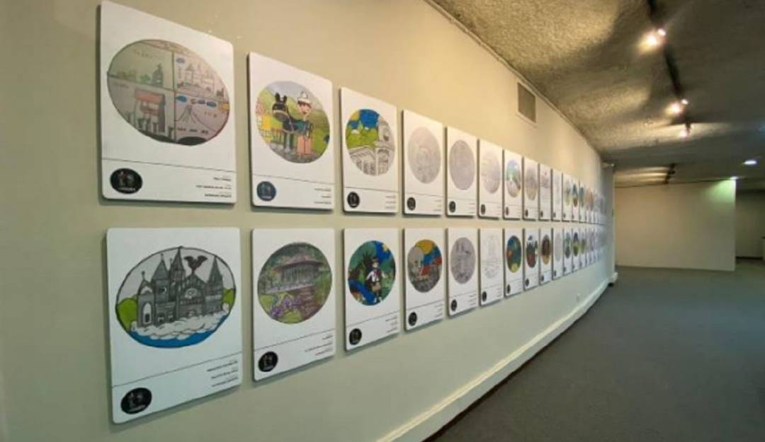 Exposición en el Teatro Fundadores de Manizales, hasta el 26 julio. Crédito: Aguas de Manizales.