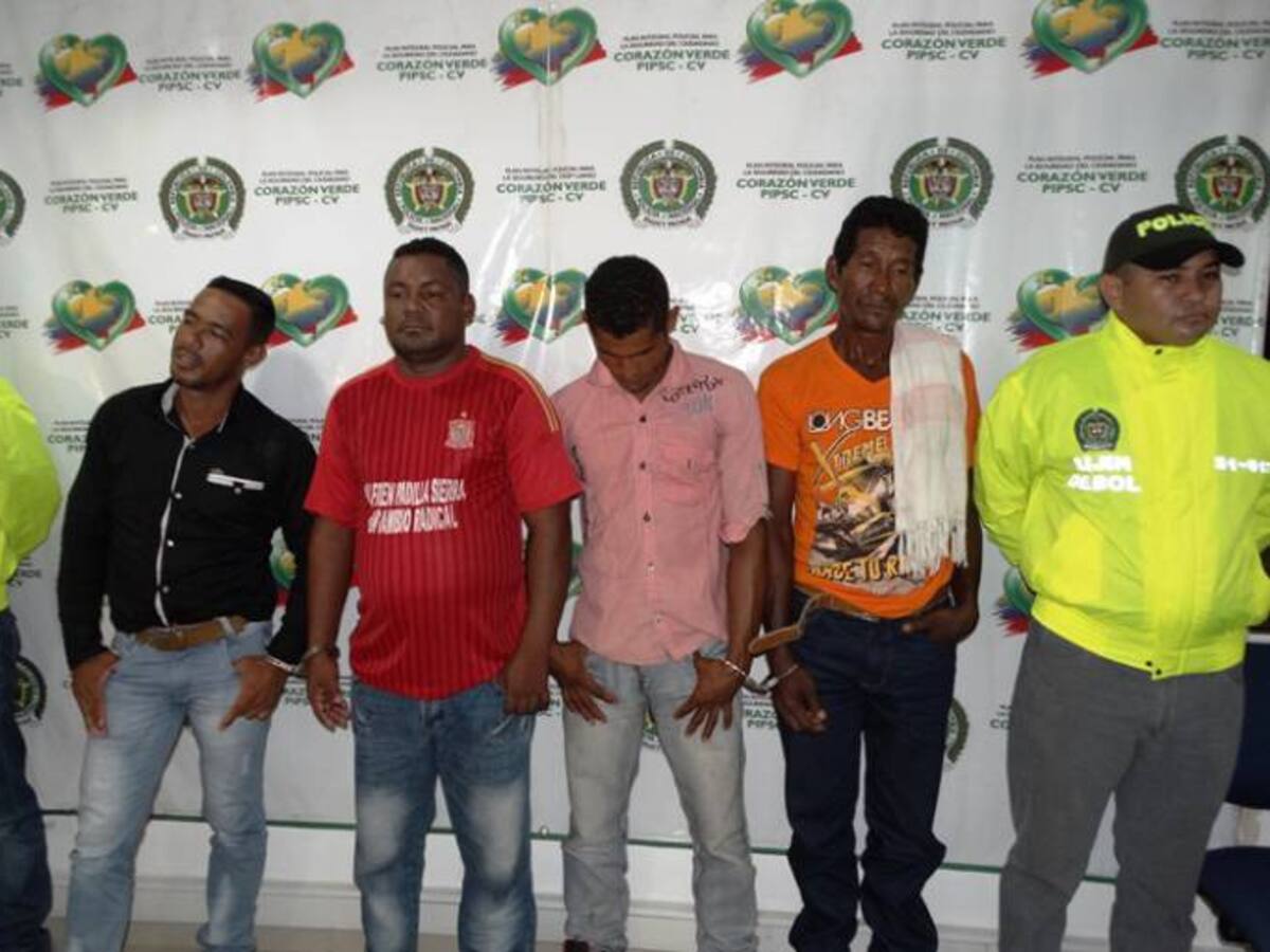 Desmantelaron en el sur de Bolívar banda de cinco extorsionistas conocidos como “Los Sureños”
