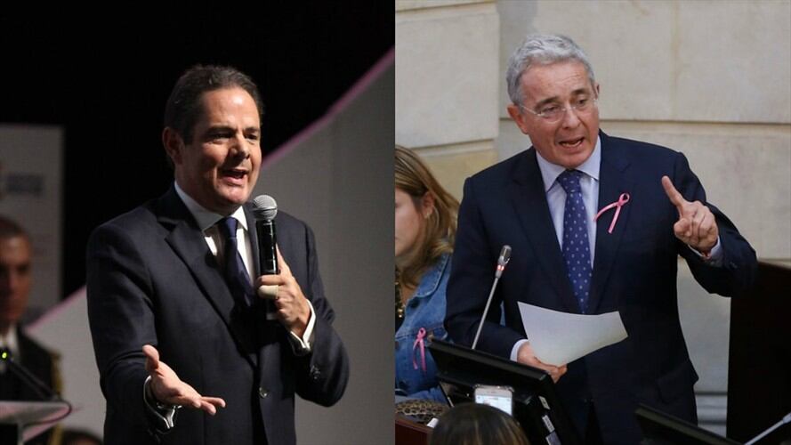 Ni alianza ni rompimiento entre Germán Vargas Lleras y Álvaro Uribe. Foto: Colprensa