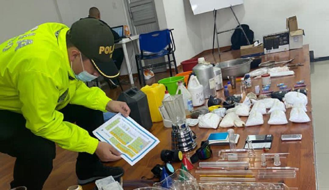 Red de tráfico al sur del país